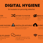 Digital Hygiene - Plakaten på veggen